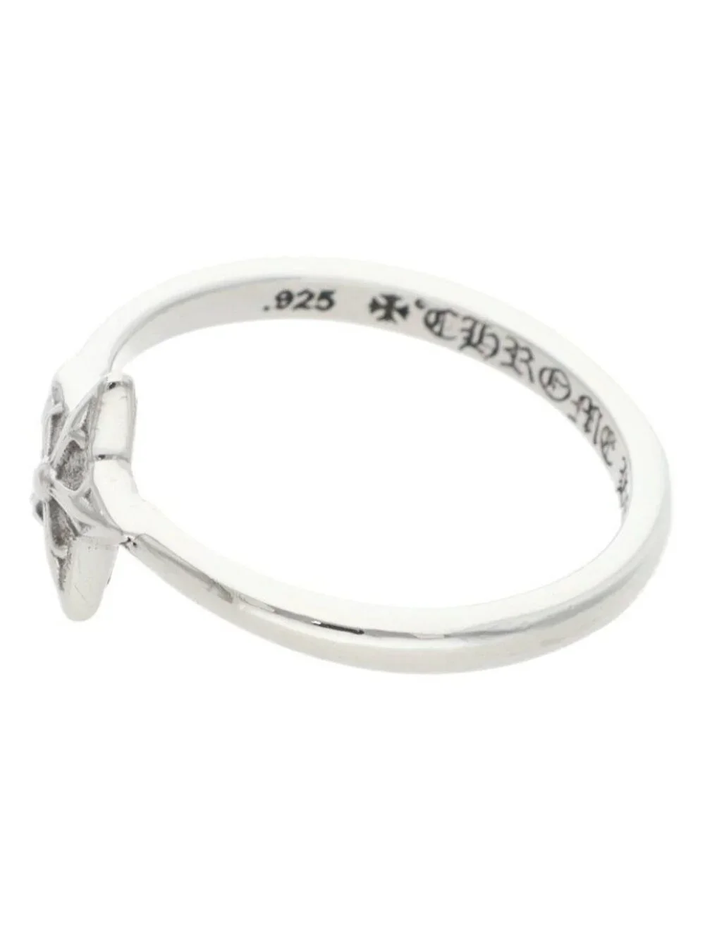 Chrome Hearts Bubblgm Star Bubble Gum Silver Ring